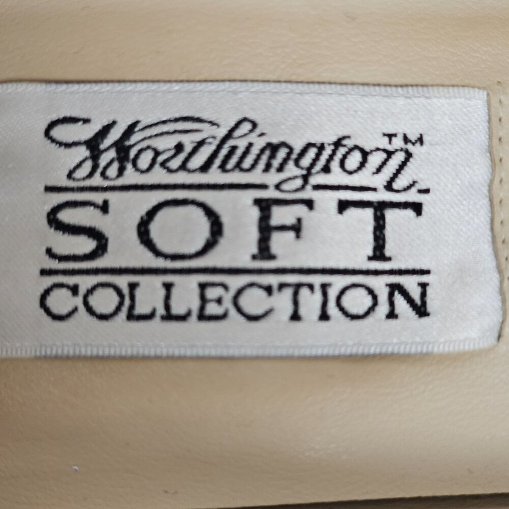 Worthington Soft Collection Jill 2.5" Heels 8.5M Cream Gold Business Casual Shoe - Picture 14 of 16